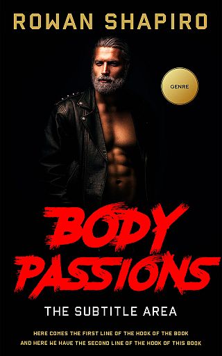 3D mockup of Alizarin Crimson #12030 - Premade Erotica Book Cover | BookCoverZone