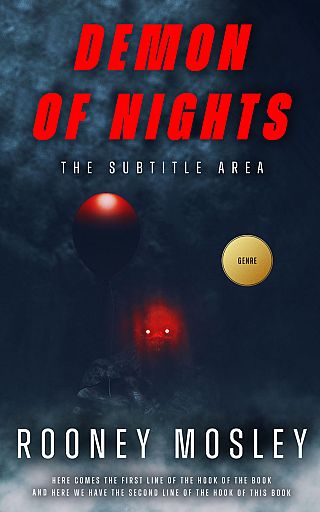 3D mockup of Mirage #12215 - Premade Horror Book Cover | BookCoverZone