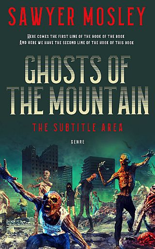 3D mockup of Outer Space #12237 - Premade Horror Book Cover | BookCoverZone