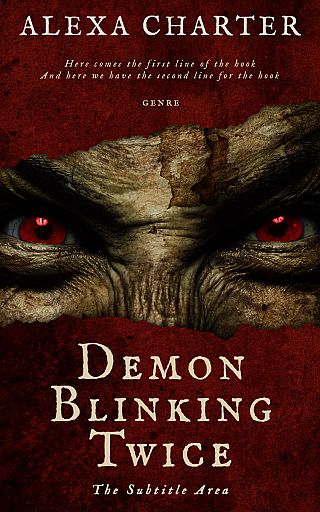3D mockup of Clinker #12337 - Premade Horror Book Cover | BookCoverZone