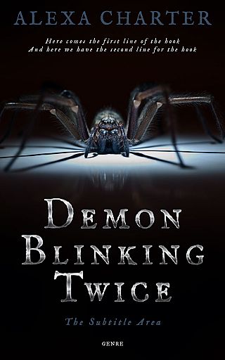 3D mockup of Cod Gray #12345 - Premade Horror Book Cover | BookCoverZone