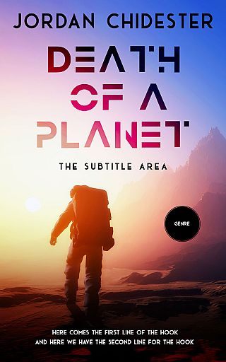 3D mockup of Mirage #12356 - Premade Science Fiction Book Cover | BookCoverZone