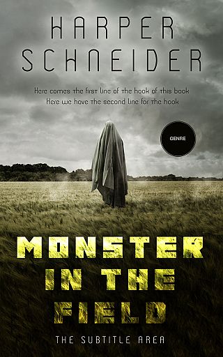 3D mockup of Birch #12434 - Premade Horror Book Cover | BookCoverZone