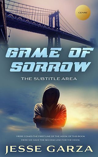 3D mockup of Blue Bayoux #12512 - Premade Action & Adventure Book Cover | BookCoverZone