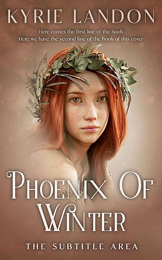 3D mockup of Leather #12548 - Premade Fantasy Book Cover | BookCoverZone