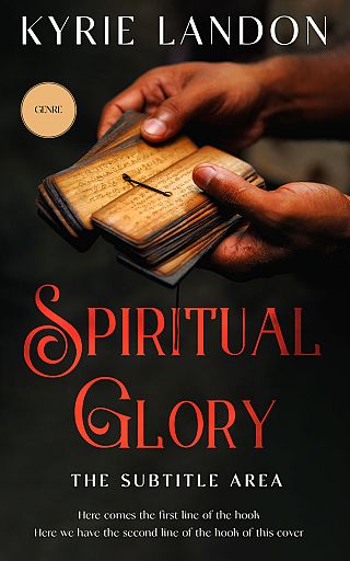 3D mockup of Rangoon Green #12553 - Premade Religion & Spirituality Book Cover | BookCoverZone