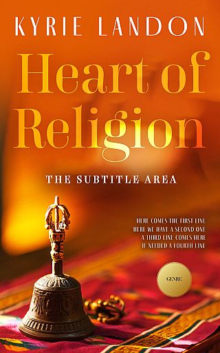 3D mockup of Rock Spray #12564 - Premade Religion & Spirituality Book Cover | BookCoverZone