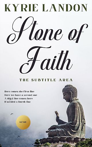 3D mockup of Tuna #12571 - Premade Religion & Spirituality Book Cover | BookCoverZone