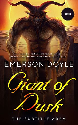 3D mockup of Anzac #12659 - Premade Fantasy Book Cover | BookCoverZone