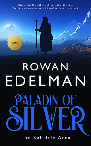 3D mockup of Ebony #12661 - Premade Fantasy Book Cover | BookCoverZone