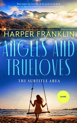 3D mockup of Azure #12738 - Premade Romance Book Cover | BookCoverZone
