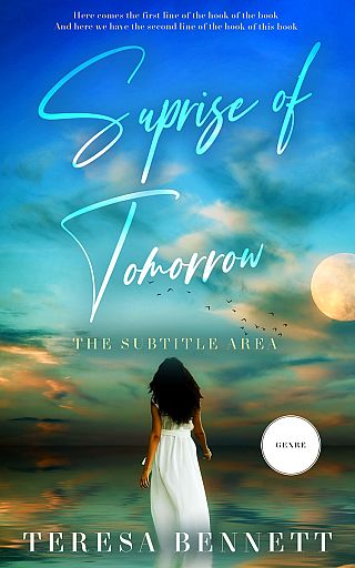 3D mockup of Boston Blue #12811 - Premade Romance Book Cover | BookCoverZone