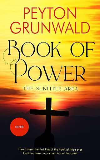 3D mockup of Energy Yellow #13168 - Premade Religion & Spirituality Book Cover | BookCoverZone