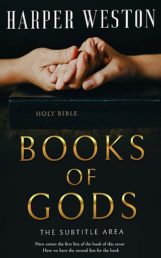 3D mockup of Bunker #13181 - Premade Religion & Spirituality Book Cover | BookCoverZone