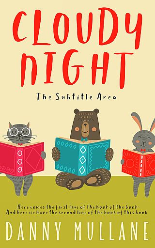 3D mockup of Sidecar #13226 - Premade Children Book Cover | BookCoverZone