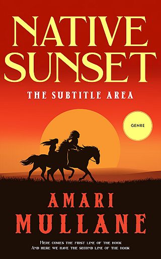 3D mockup of Creole #13293 - Premade Western Book Cover | BookCoverZone