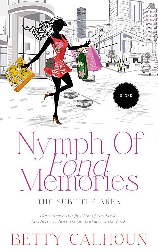 3D mockup of Bon Jour #13527 - Premade Chick Lit Book Cover | BookCoverZone