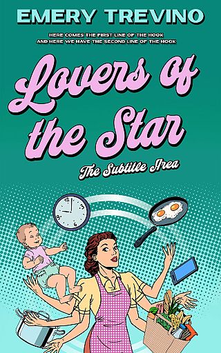 3D mockup of Surfie Green #13563 - Premade Chick Lit Book Cover | BookCoverZone