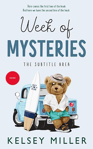 3D mockup of Catskill White #13584 - Premade Children Book Cover | BookCoverZone