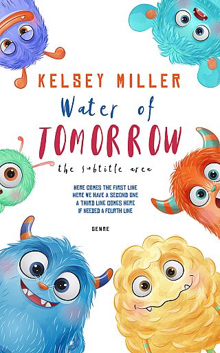 3D mockup of Boston Blue #13598 - Premade Children Book Cover | BookCoverZone