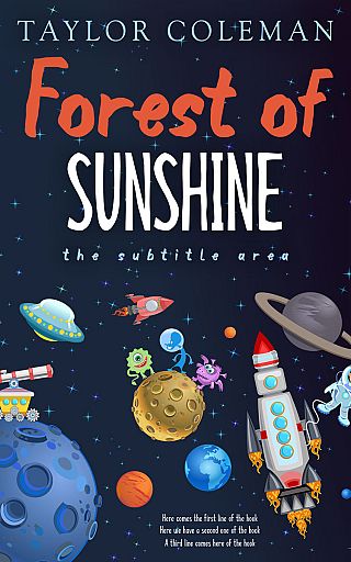 3D mockup of Mirage #13618 - Premade Children Book Cover | BookCoverZone
