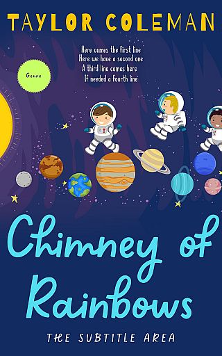 3D mockup of Cello #13640 - Premade Children Book Cover | BookCoverZone