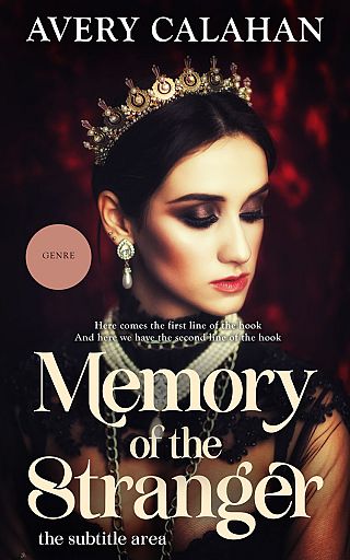 3D mockup of Cameo #13709 - Premade Royal Romance Book Cover | BookCoverZone