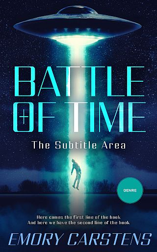 3D mockup of Blue Zodiac #13851 - Premade Science Fiction Book Cover | BookCoverZone
