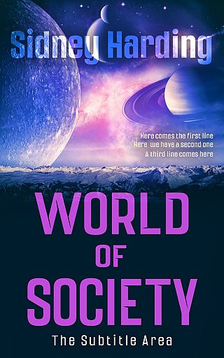 3D mockup of Blue Zodiac #13947 - Premade Science Fiction Book Cover | BookCoverZone