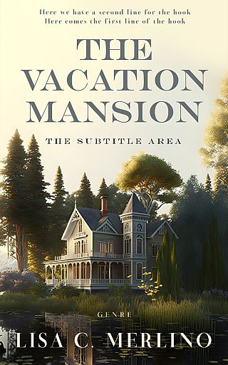 3D mockup of Log Cabin #13978 - Premade Literary Fiction Book Cover | BookCoverZone