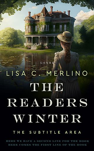 3D mockup of Foggy Gray #13981 - Premade Historical Book Cover | BookCoverZone