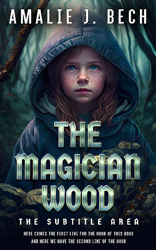 3D mockup of Mirage #14067 - Premade Children Book Cover | BookCoverZone