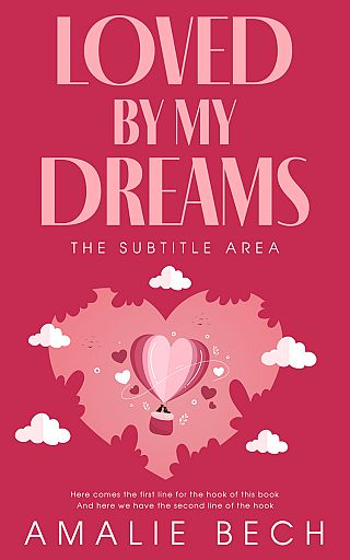 3D mockup of Brick Red #14088 - Premade Romance Book Cover | BookCoverZone