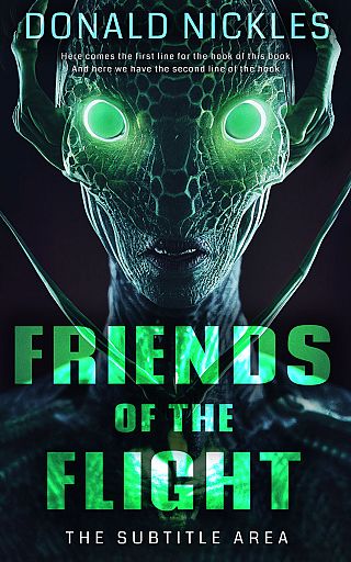 3D mockup of Bunker #14316 - Premade Science Fiction Book Cover | BookCoverZone