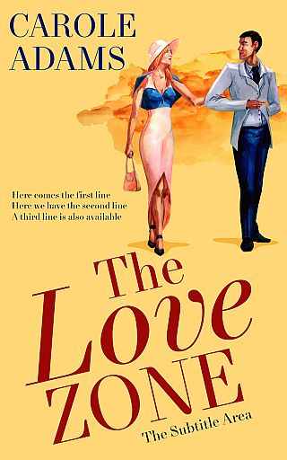 3D mockup of Goldenrod #14402 - Premade Romance Book Cover | BookCoverZone