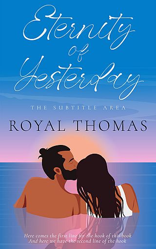 3D mockup of Boston Blue #14445 - Premade Romance Book Cover | BookCoverZone