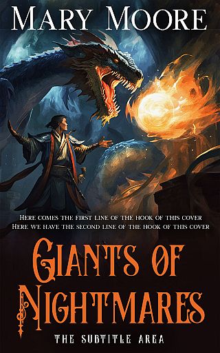 3D mockup of Shark #14524 - Premade Fantasy Book Cover | BookCoverZone