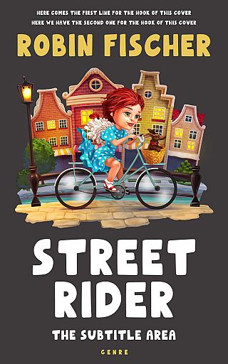 3D mockup of Mine Shaft #14538 - Premade Children Book Cover | BookCoverZone