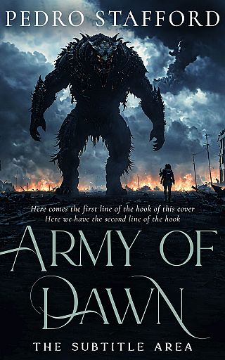 3D mockup of Mirage #14609 - Premade Apocalyptica Book Cover | BookCoverZone