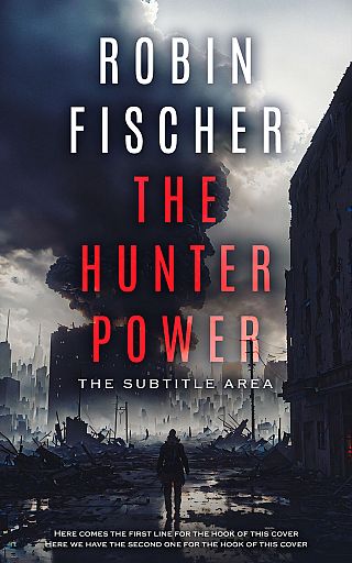3D mockup of Cold Turkey #14684 - Premade Apocalyptica Book Cover | BookCoverZone