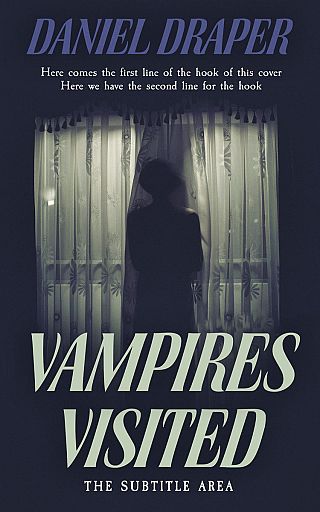 3D mockup of Ebony Clay #14811 - Premade Horror Book Cover | BookCoverZone