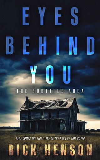 3D mockup of Shark #14971 - Premade Horror Book Cover | BookCoverZone