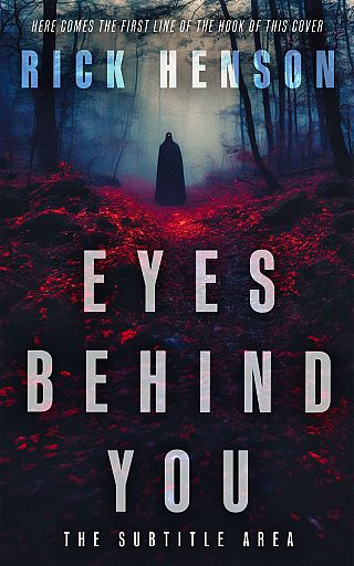 3D mockup of Steel Gray #14976 - Premade Horror Book Cover | BookCoverZone