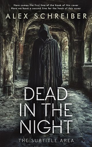 3D mockup of Tuatara #14982 - Premade Horror Book Cover | BookCoverZone