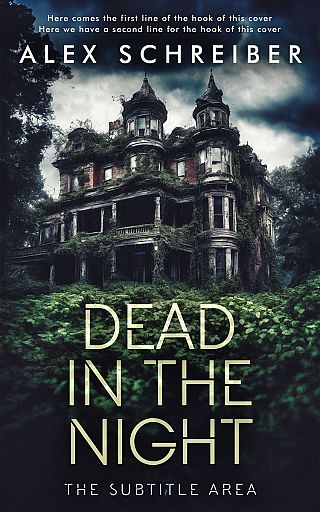3D mockup of Shark #14983 - Premade Horror Book Cover | BookCoverZone