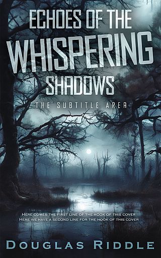 3D mockup of Ebony Clay #15004 - Premade Horror Book Cover | BookCoverZone