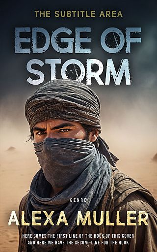3D mockup of Vanilla #15021 - Premade Action & Adventure Book Cover | BookCoverZone