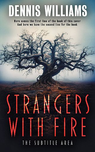 3D mockup of Clam Shell #15067 - Premade Horror Book Cover | BookCoverZone