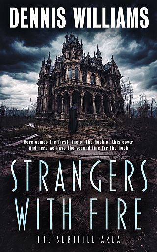 3D mockup of Shark #15070 - Premade Horror Book Cover | BookCoverZone