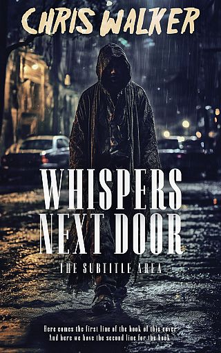 3D mockup of Charade #15079 - Premade Horror Book Cover | BookCoverZone